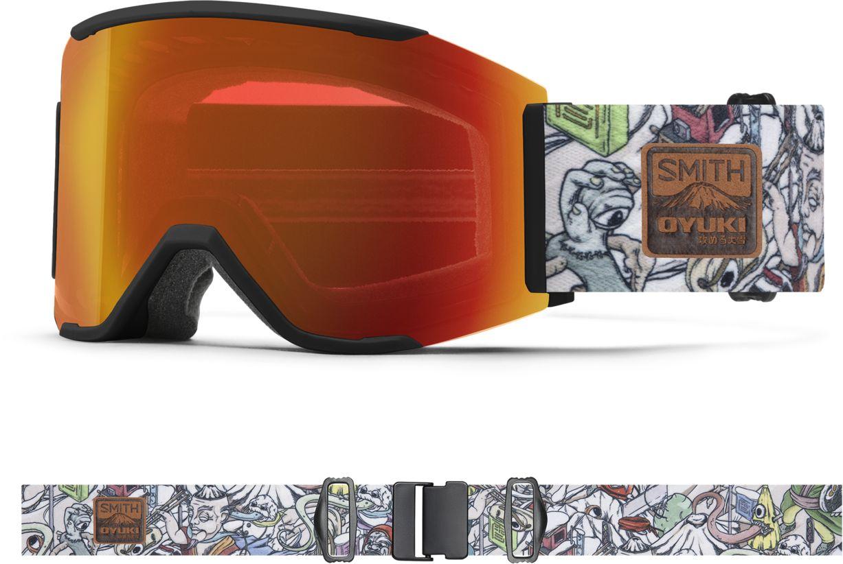 Smith Optics Snow Goggles M00757 Squad Mag Low Bridge Fit Goggles