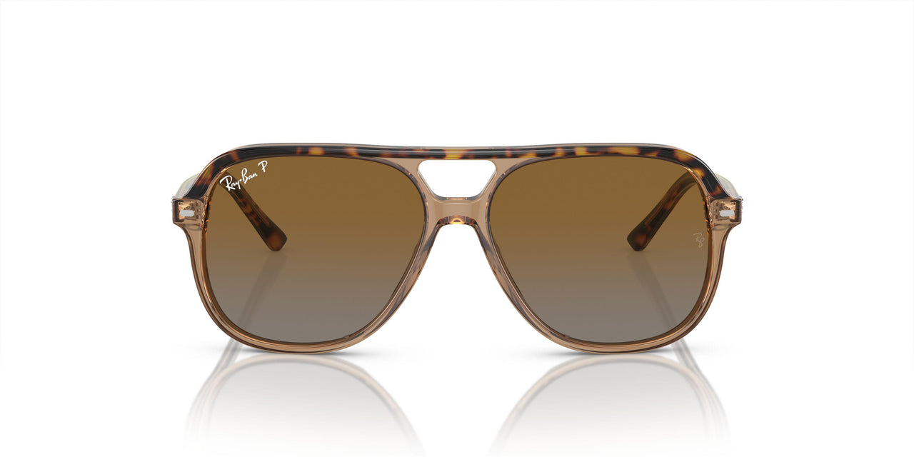 71554L - Top Dark Blue & Brown & Light Grey - Grey/blue