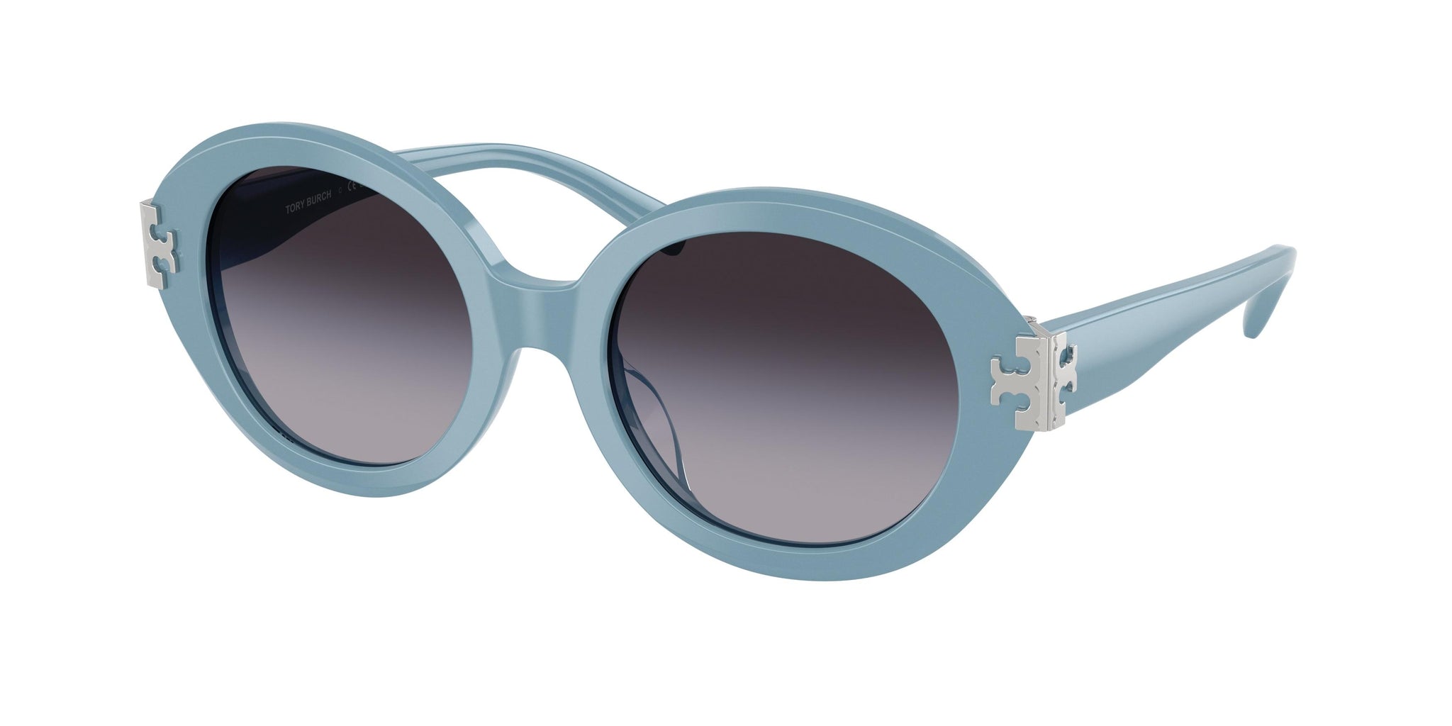 Tory Burch Blue and Ivory Sunglasses ?️ Sunglasses Tory Burch TY7184U | Free Shipping | Glasses.com® main image 2
