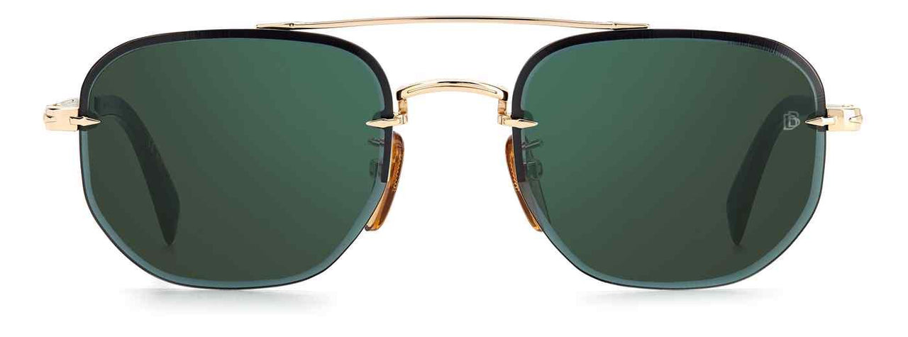 006J-MT - GOLD HAVANA - Green Mirror