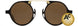 3 - Black Tortoise Gold - Cosmetan Brown