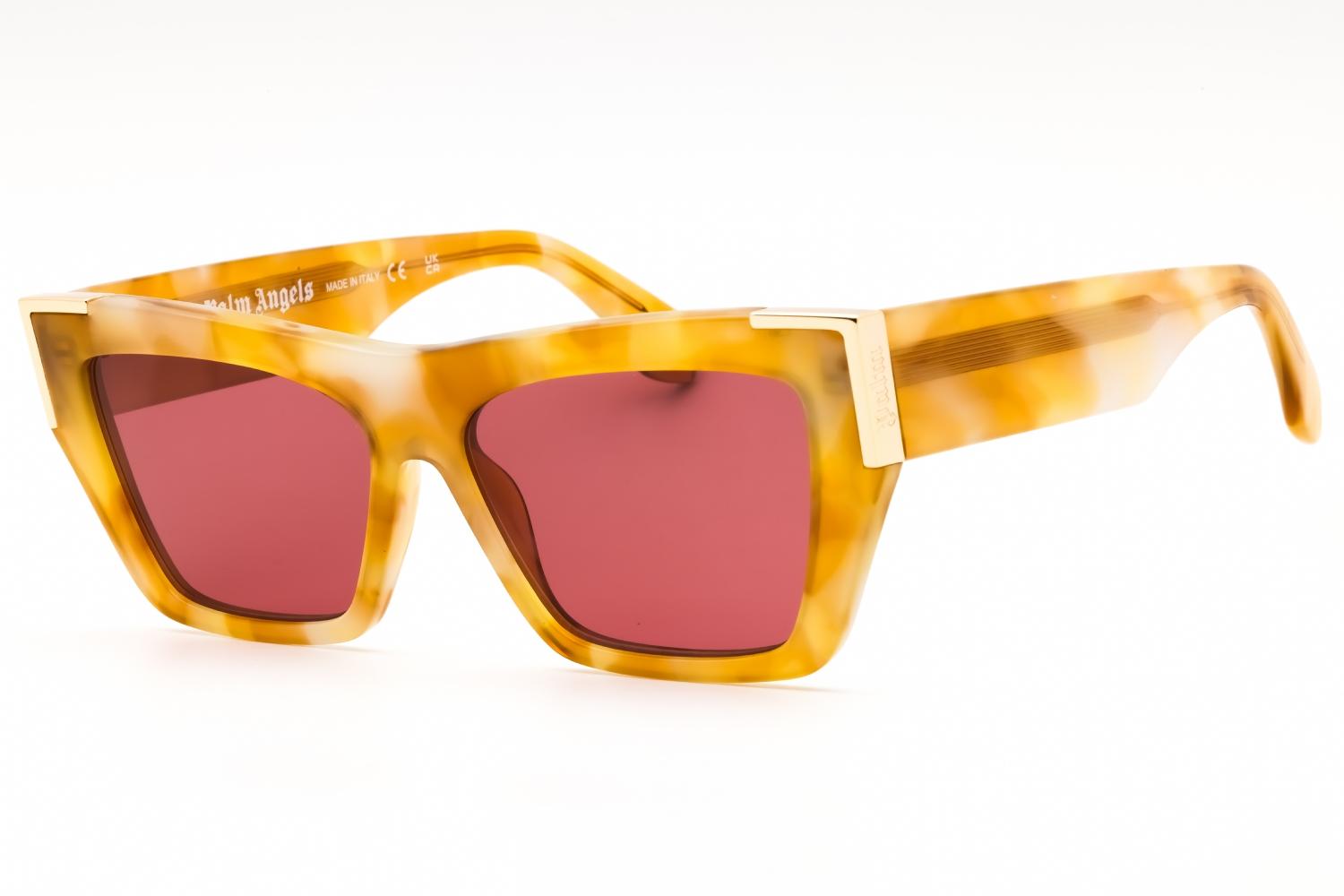 Palm Angels Unisex Hollywood Opticals #265340P11B Palm Angels Rectangular-Frame Sunglasses | RADPRESENT main image 4