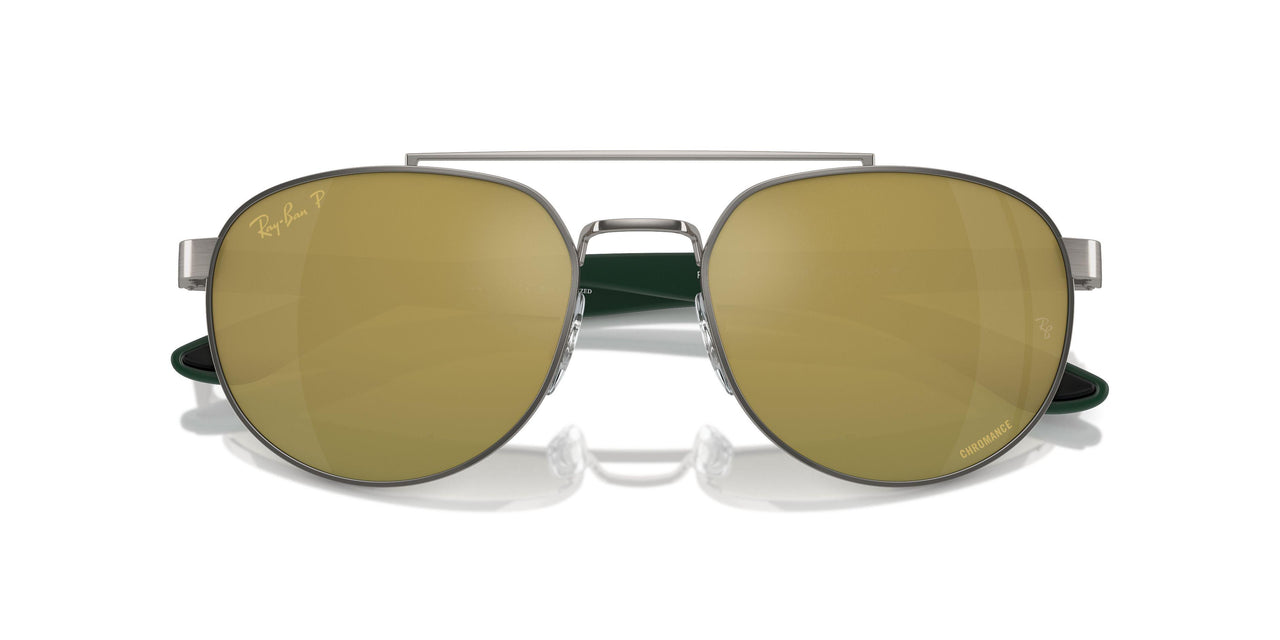 92696O - Grey - Green & Gold
