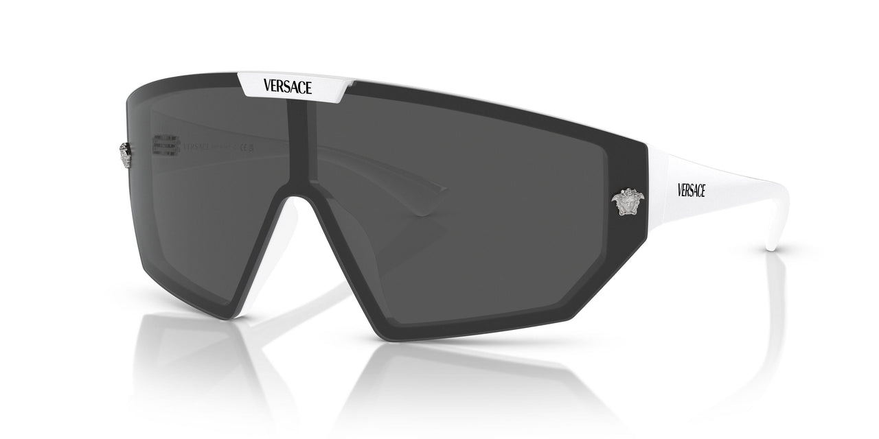 314/87 - White - Dark Grey/mirror Silver