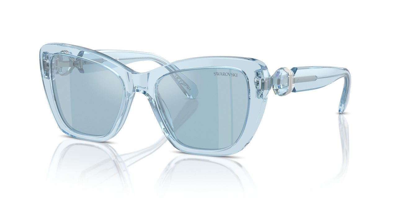 10491N - Blue - Light Blue Mirror Silver