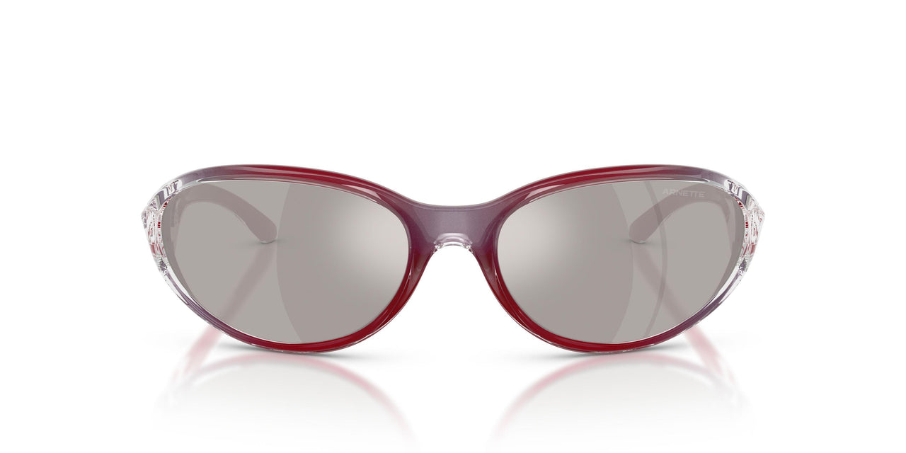 30376G - Red - Light Grey Mirror Silver