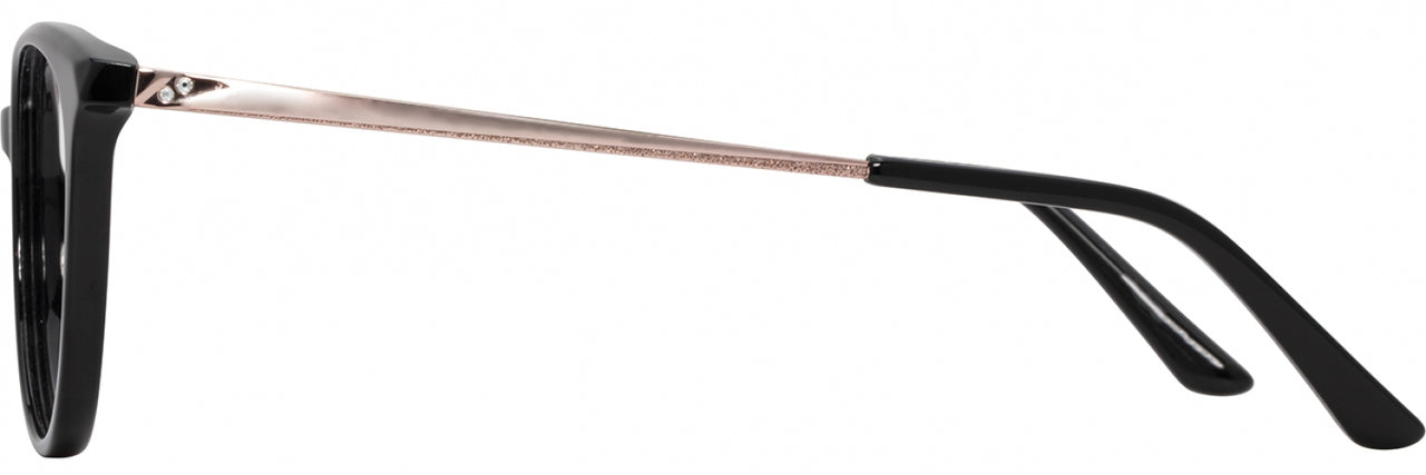 3 - Black / Rose Gold