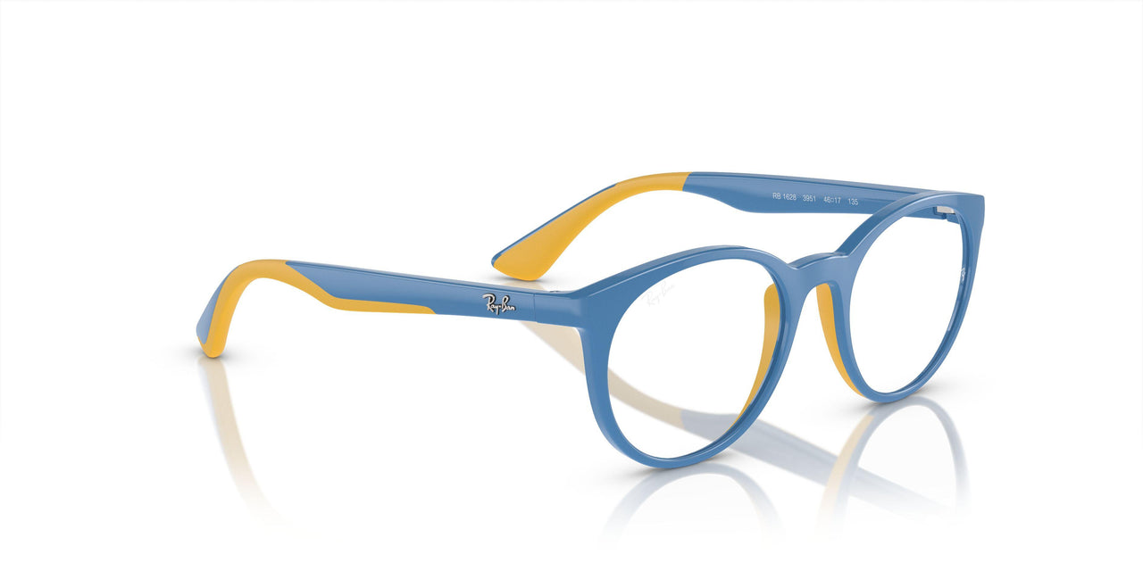 3951 - Light Blue On Yellow - Clear