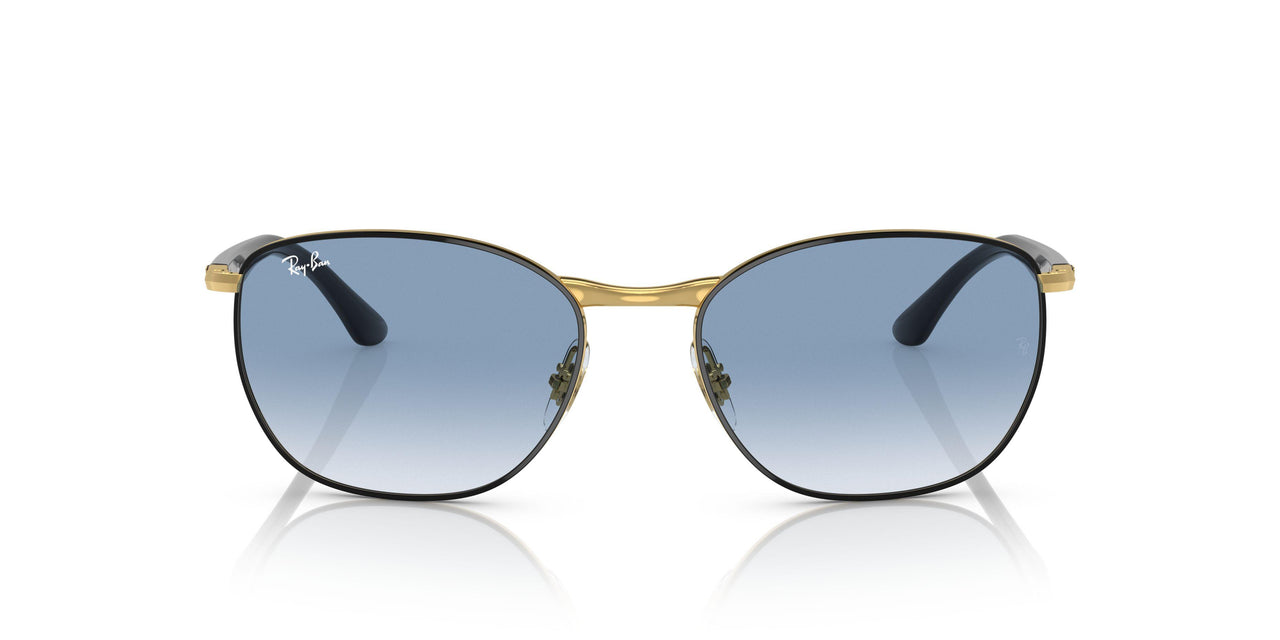 90003F - Black - Clear Gradient Blue