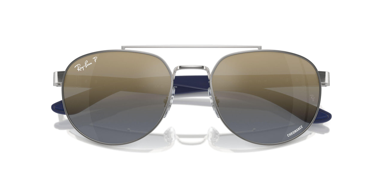 003/J0 - Silver - Blue & Gold