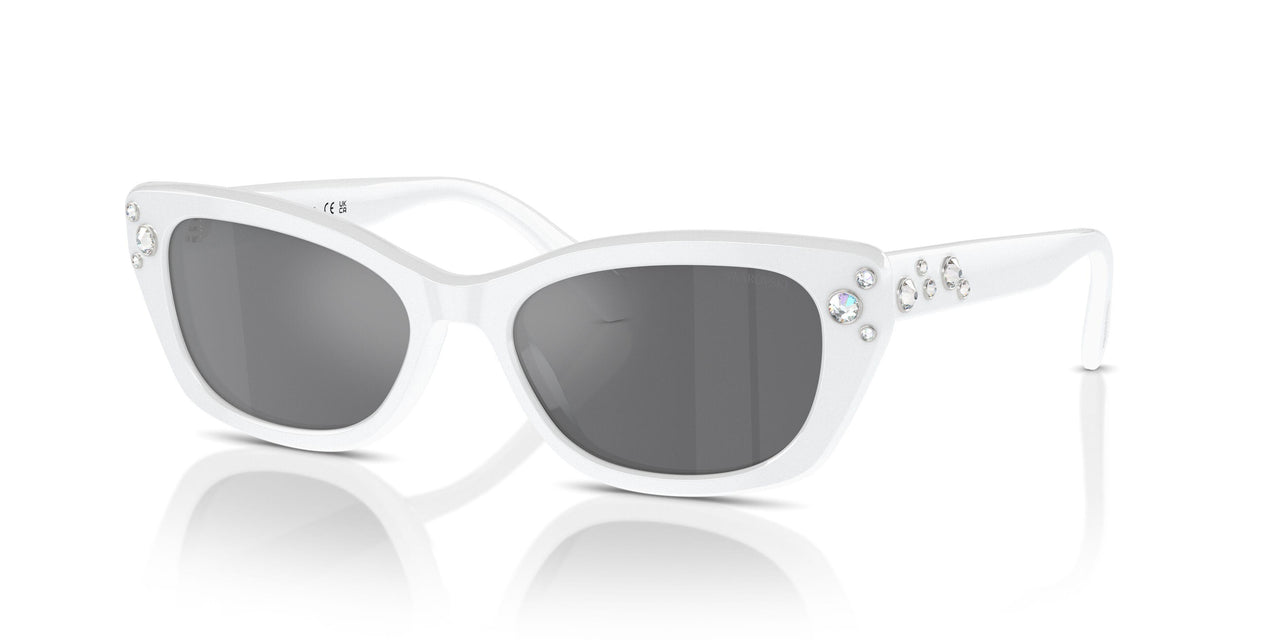10336G - White - Grey Mirror Black