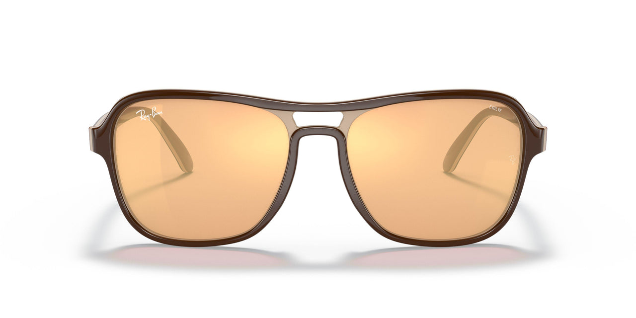 6547B4 - Brown - Photo Orange Mirror Gold