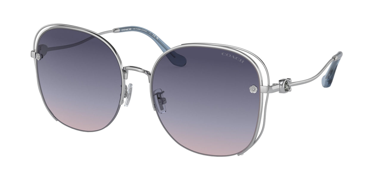 90018H - Silver - Blue Purple Gradient