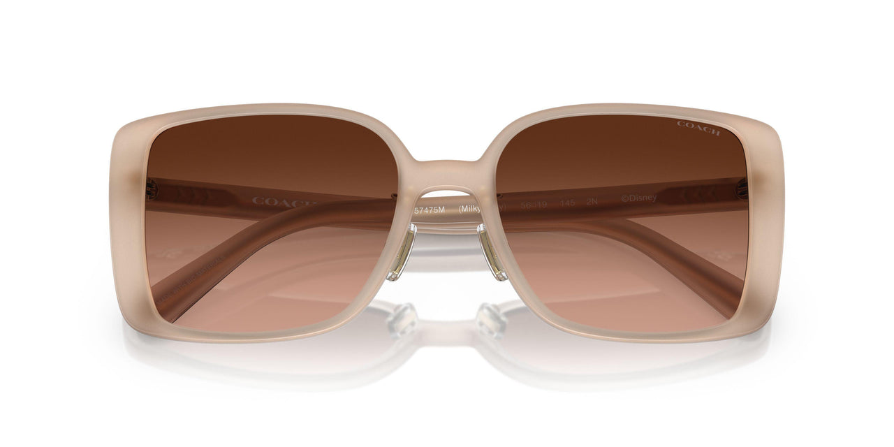 57475M - White - Brown Peach Gradient