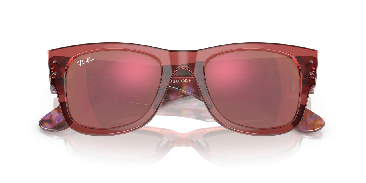 66372K - Pink - Brown Mirror Dark Red