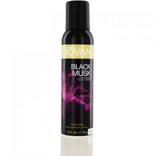 Jovan Black Musk Deodorant Spray Perfumed