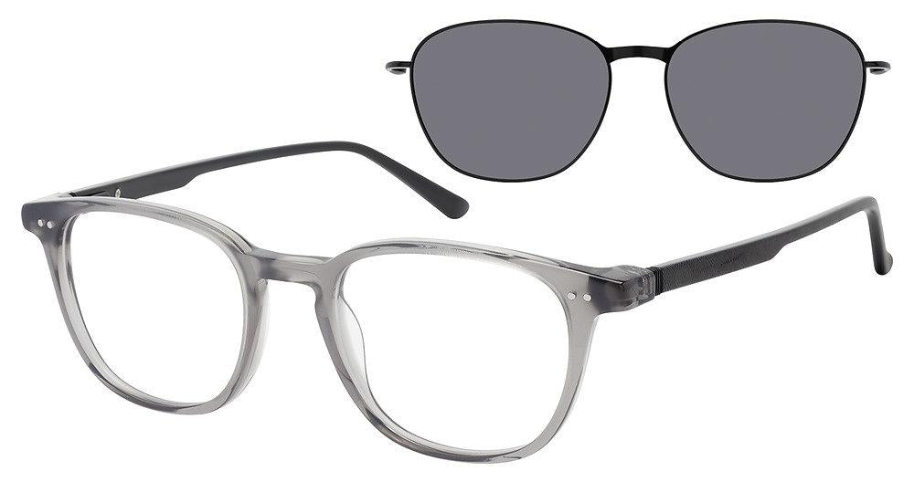 Revolution REV-JEREMY-w/Clip Eyeglasses