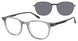 Revolution REV-JEREMY-w/Clip Eyeglasses