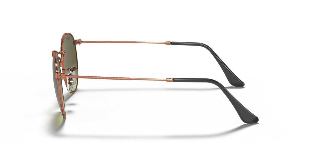 002/4O - Shiny Black - Mirror Gradient Blue