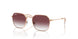 291/8H - Gold - Clear & Dark Violet
