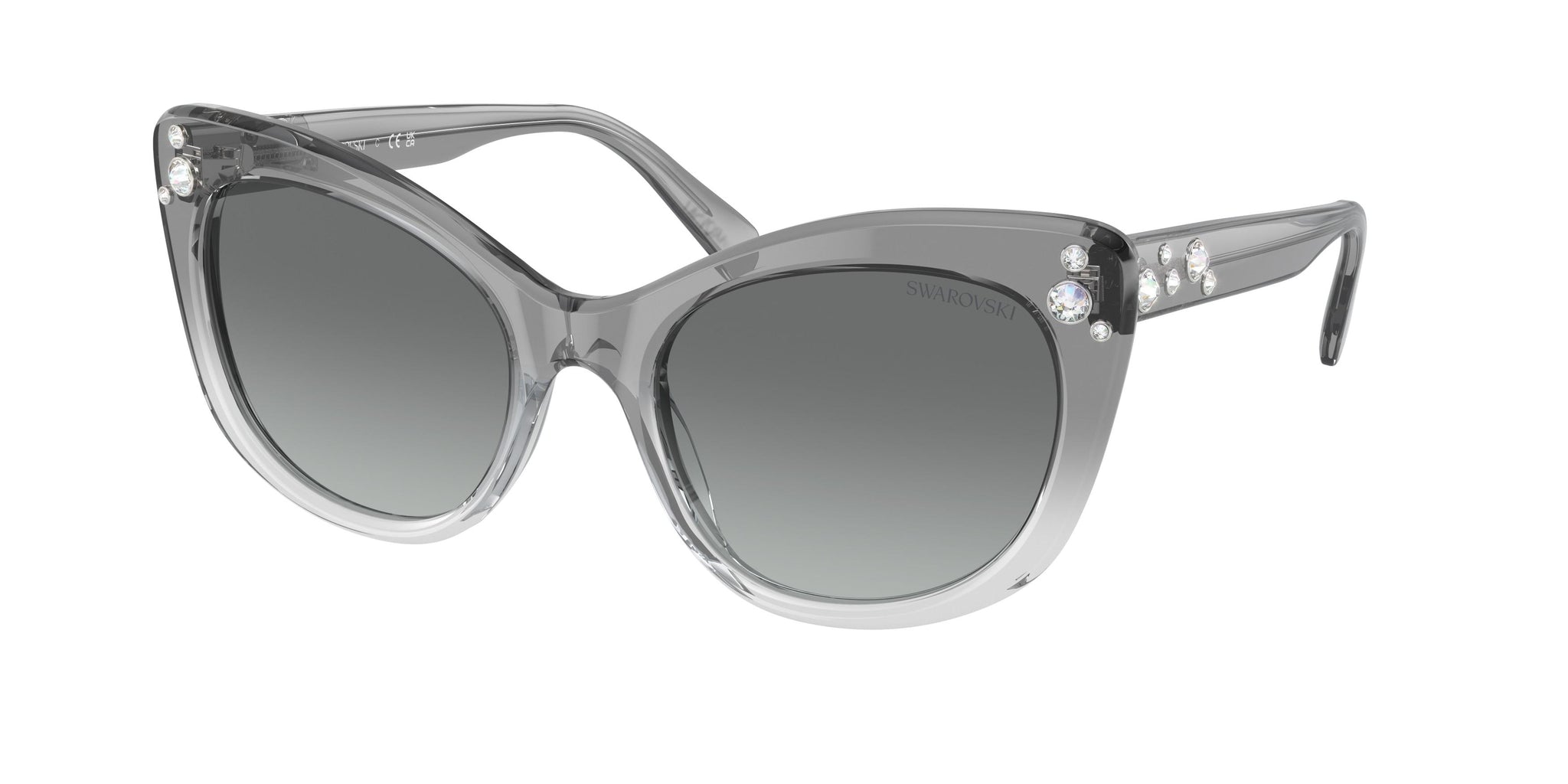 【送料,関税込】SWAROVSKI サングラス SK6020 Swarovski SK6020 1001/87 Sunglasses - US