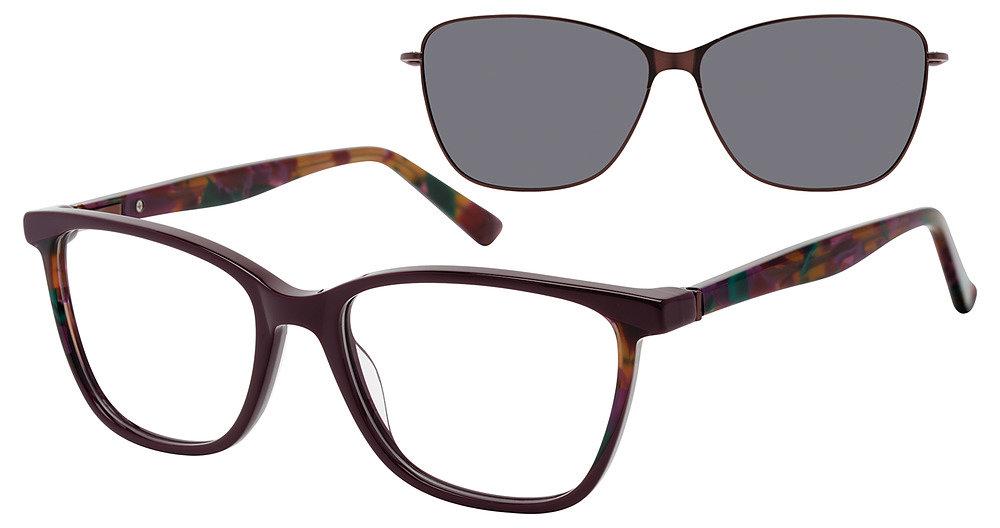 Revolution REV-RAELYNN-w/Clip Eyeglasses