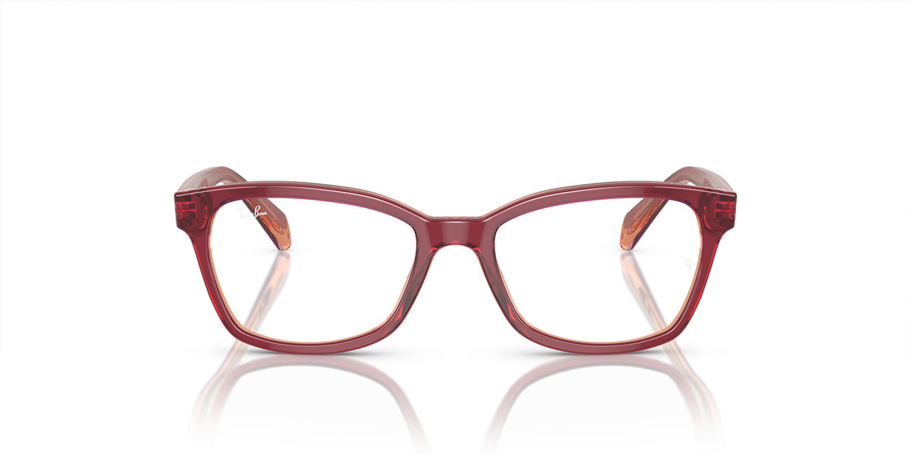 3947 - Top Red & Violet & Orange - Clear