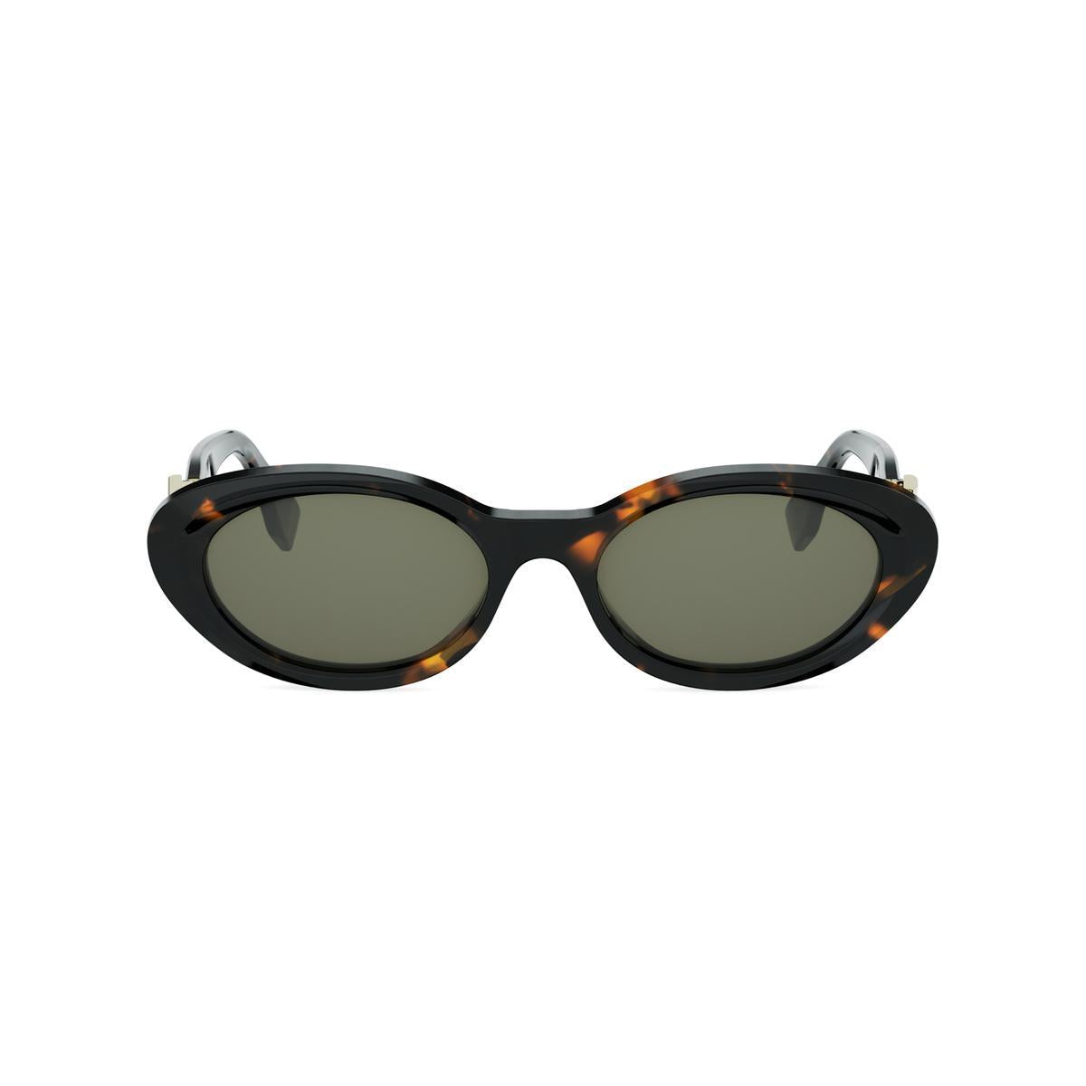 52N - Shiny Dark Havana - Green