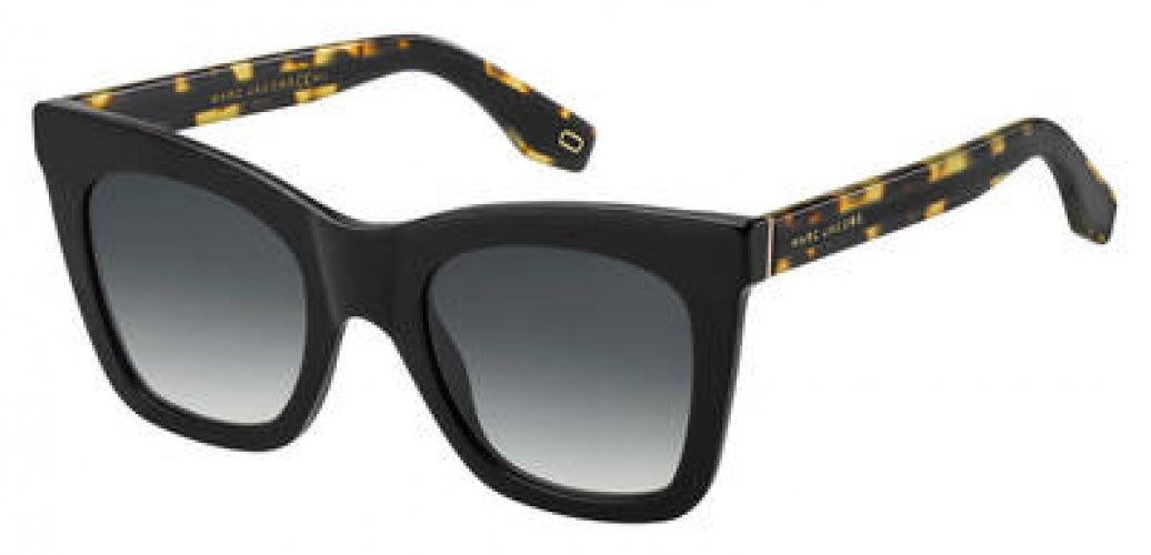 0807-9O - Black - Dark Gray Gradient Lens