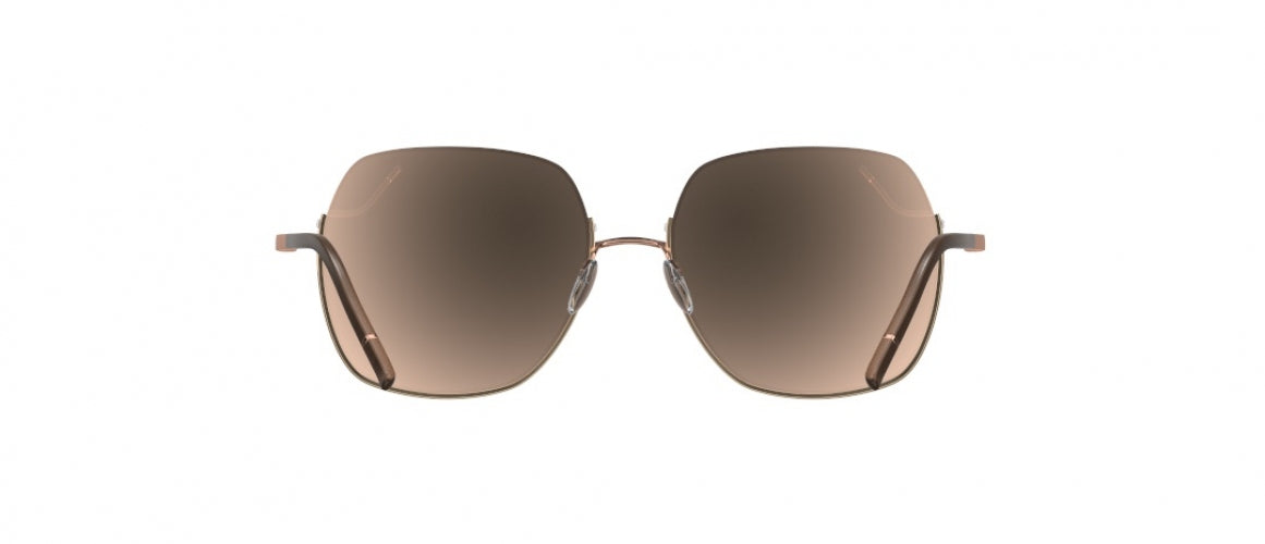 3530 - Rose Gold / Brown - Glossy Caramel Mirror