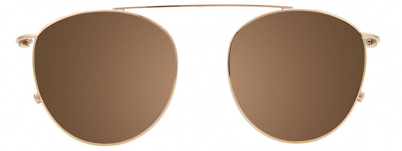 10 - Satin Demi Brown & Shiny Light Gold