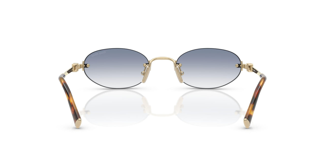 ZVN80O - Gold - Clear Gradient Light Blue