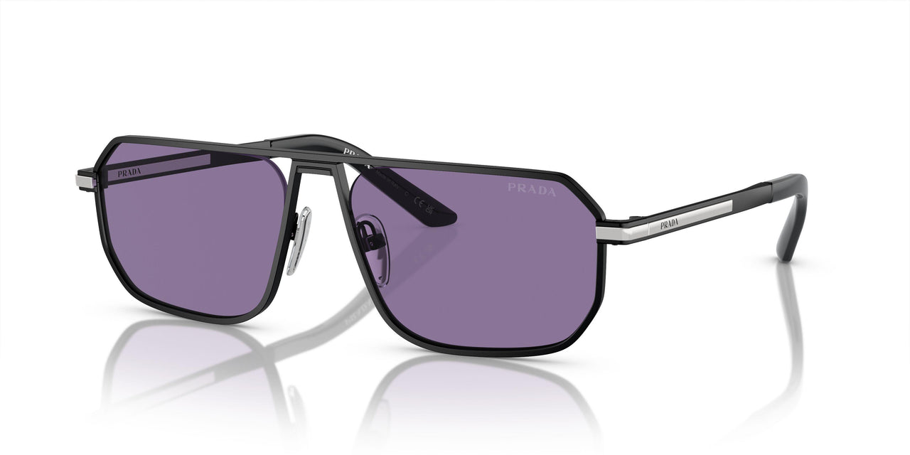 1BO05Q - Black - Violet Mirror Internal Silver