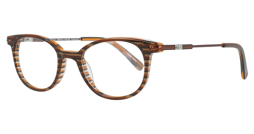 10 - Brown & Orange & Grey Lines