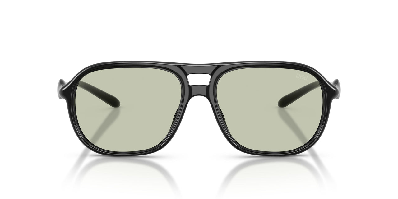 2063 - Black - Light Green