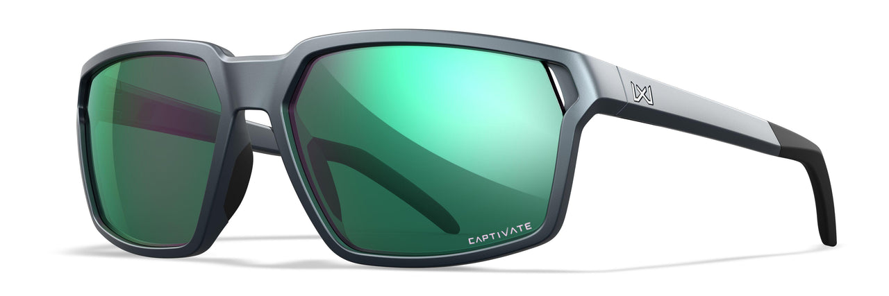 AC6SRA07 Captivate Polarized Green Mirror/Matte Graphite