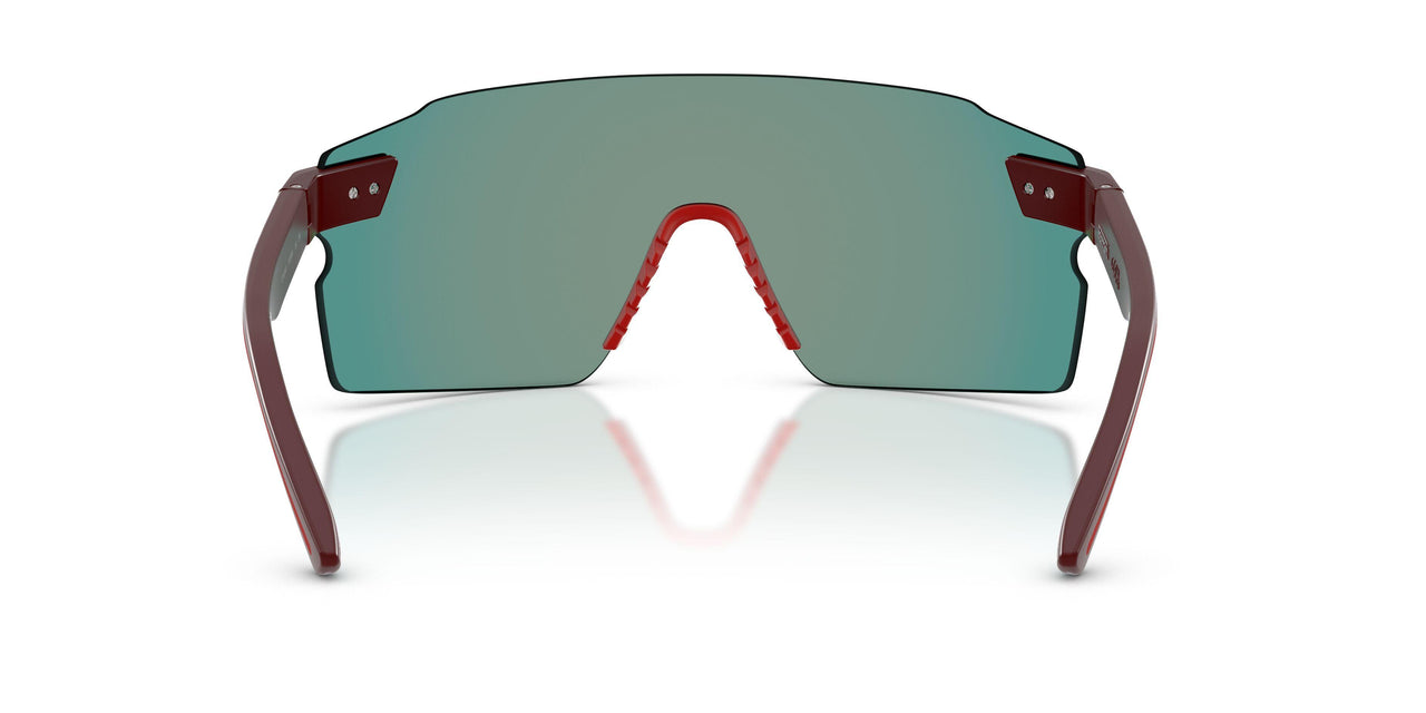 530/M5 - Bordeaux - Dark Grey Mirror Red/yellow