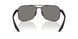 DG008F - Black - Dark Grey Mirror Blue/red