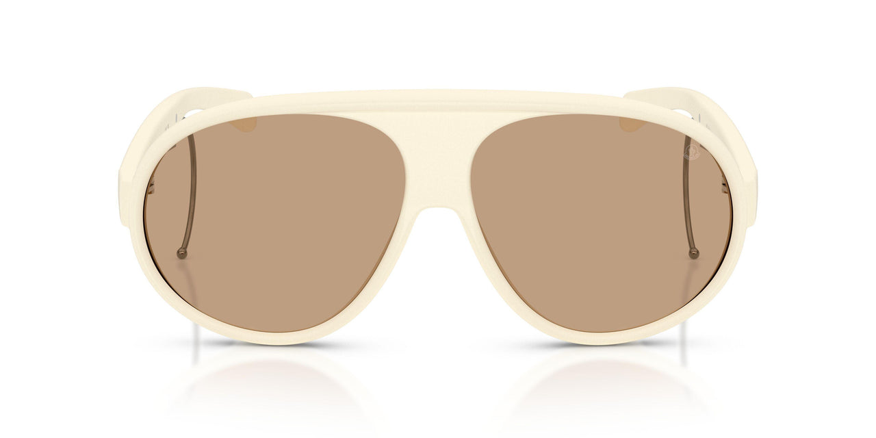 500263 - White - Light Brown Solid