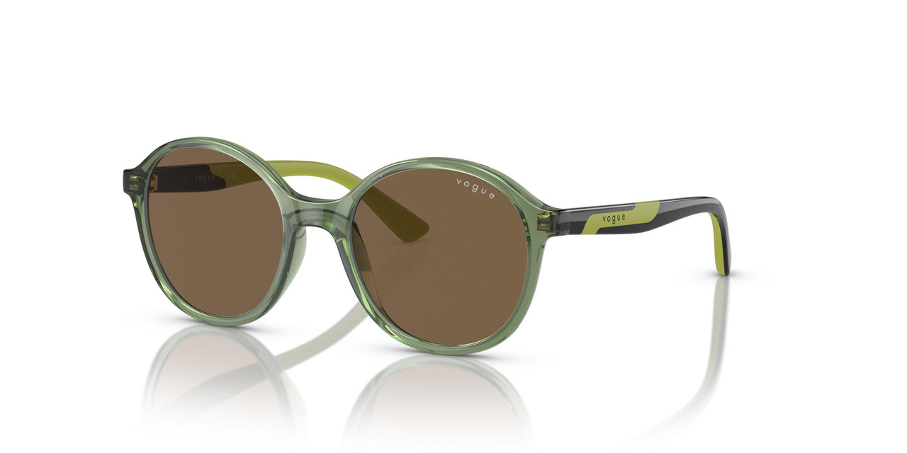 306773 - Transparent Dark Green - Dark Brown