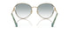 ZVN03O - Gold - Clear Gradient Light Blue