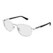 001 - Silver/Black - Transparent