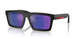 1BO05U - Black - Dark Blue Mirror Violet