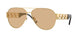 1002D8 - Gold - Light Yellow Mirror Silver Internal