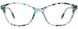 60 - Turquoise & Black Marble Mix