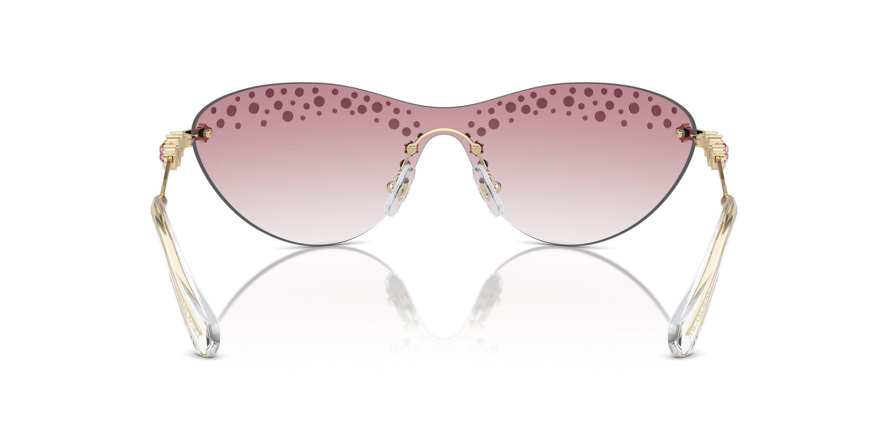 40138D - Gold - Clear Gradient Pink