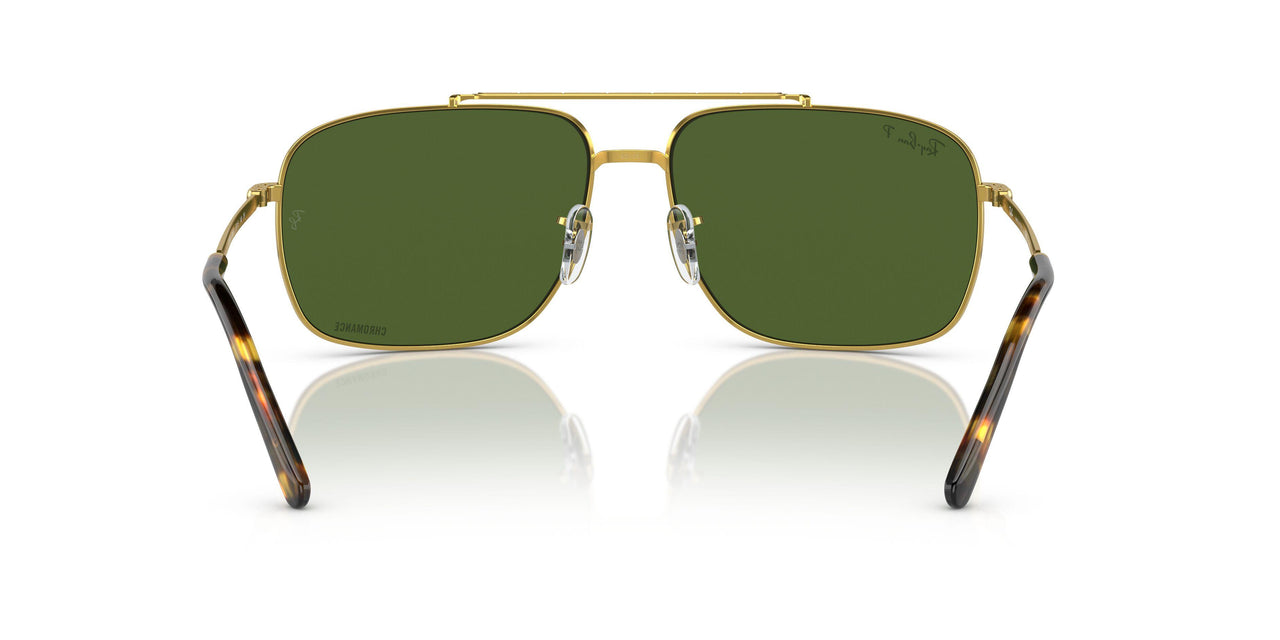 9196P1 - Gold - Dark Green
