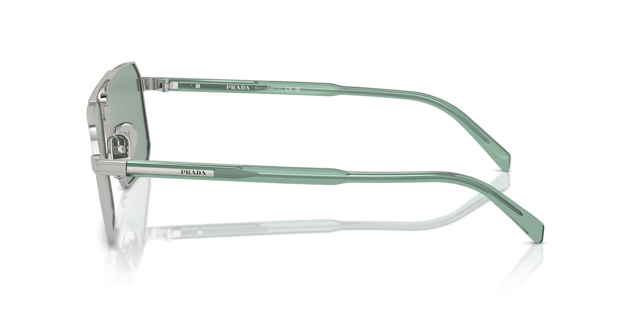 1BC10G - Silver - Petrol Green