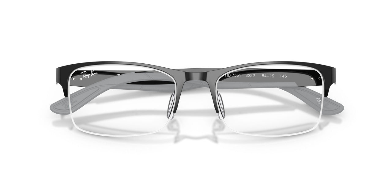 3222 - Black - Clear