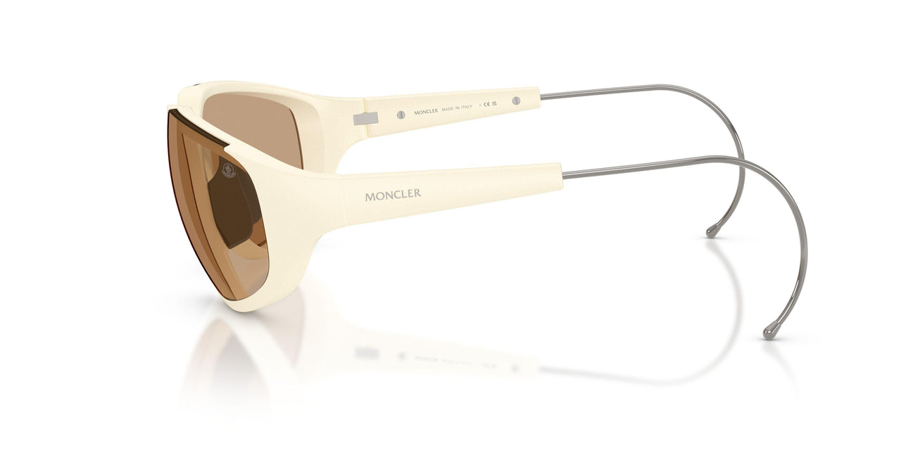 500263 - White - Light Brown Solid